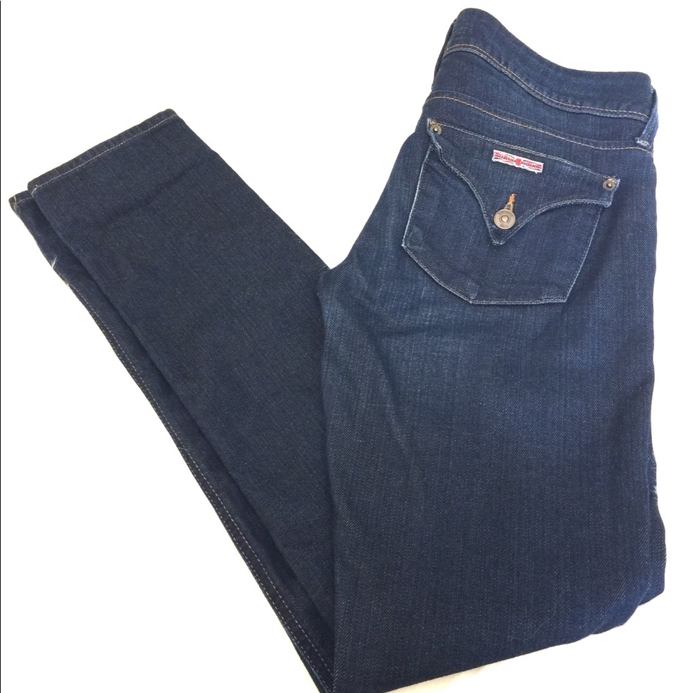 Hudson dark wash Collin skinny jeans size 26